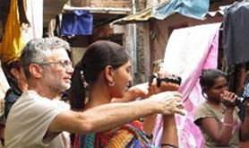 Alain and Michelle help Shilpa and Priya shoot a documentary